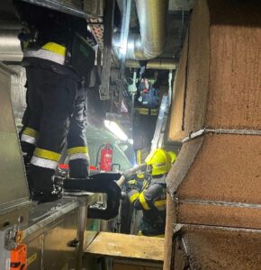 Brand im Landeskrankenhaus Villach
